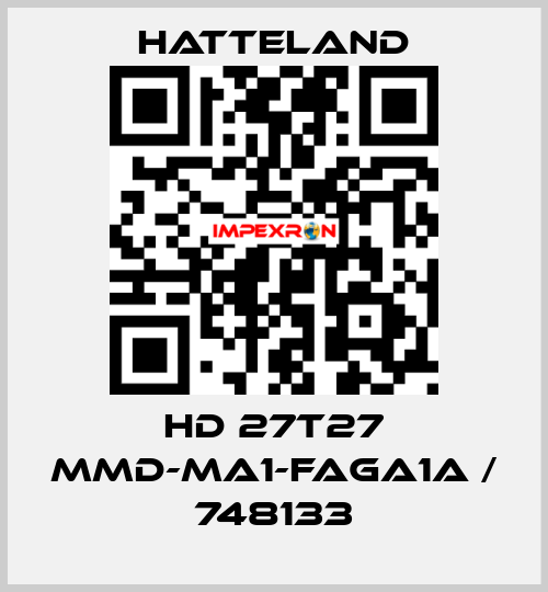 HD 27T27 MMD-MA1-FAGA1A / 748133 HATTELAND