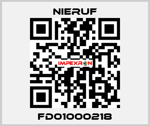 FD01000218 NIERUF