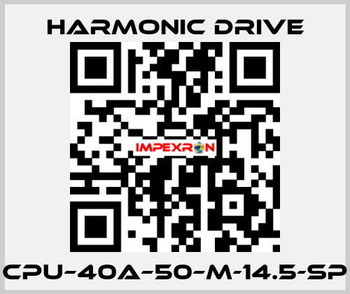 CPU–40A–50–M-14.5-SP Harmonic Drive