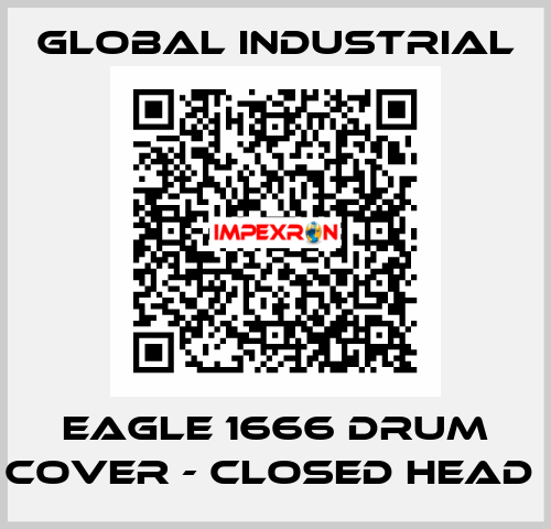 Eagle 1666 Drum Cover - Closed Head  GLOBAL INDUSTRIAL