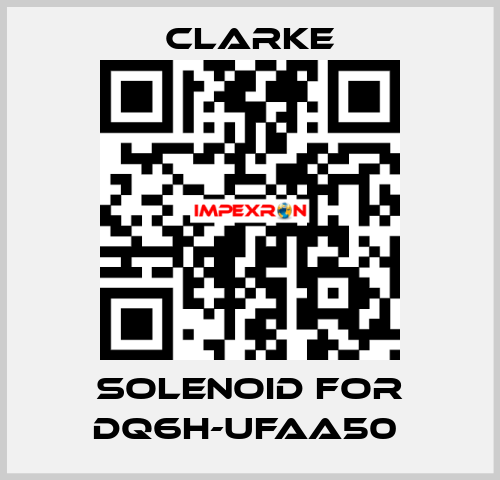 Solenoid for DQ6H-UFAA50  Clarke