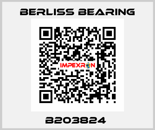 B203824  Berliss Bearing