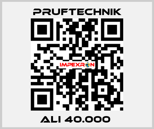 ALI 40.000  Pruftechnik