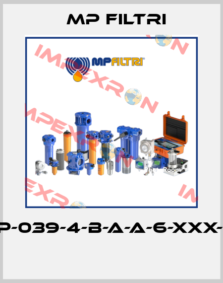 FMP-039-4-B-A-A-6-XXX-P01  MP Filtri