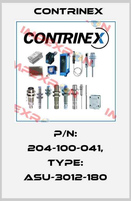 p/n: 204-100-041, Type: ASU-3012-180 Contrinex