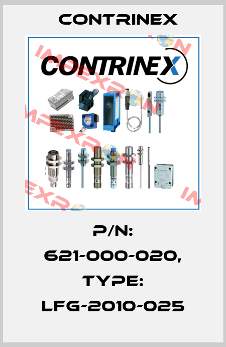 p/n: 621-000-020, Type: LFG-2010-025 Contrinex