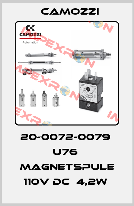 20-0072-0079  U76  MAGNETSPULE 110V DC  4,2W  Camozzi