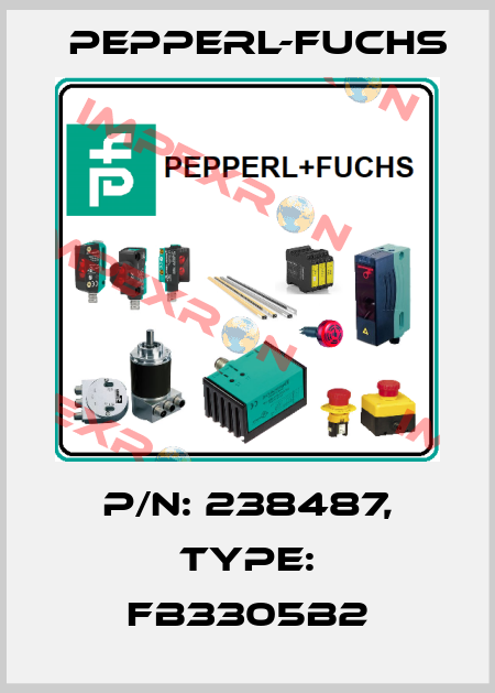 P/N: 238487, Type: FB3305B2 Pepperl-Fuchs