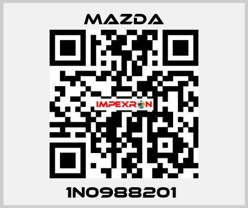 1N0988201  Mazda