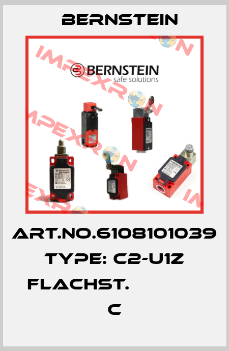 Art.No.6108101039 Type: C2-U1Z FLACHST.              C Bernstein