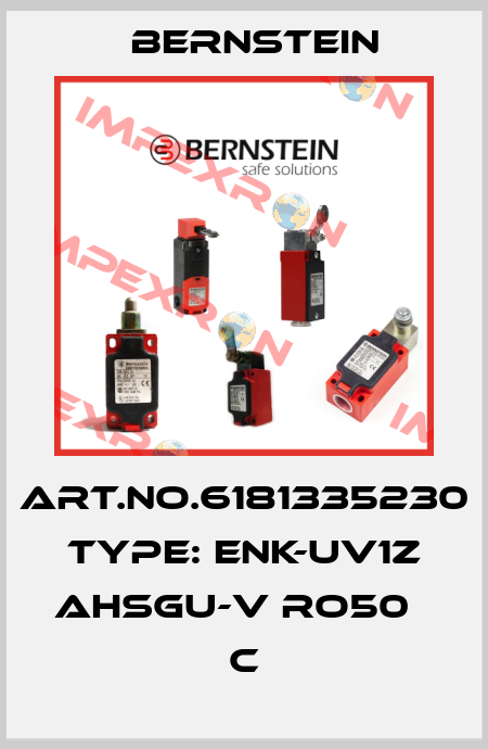 Art.No.6181335230 Type: ENK-UV1Z AHSGU-V RO50        C Bernstein