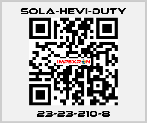 23-23-210-8 Sola-Hevi-Duty