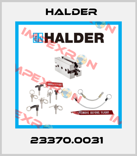 23370.0031  Halder