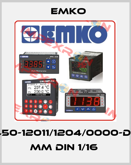ESM-4450-12011/1204/0000-D:48x48 mm DIN 1/16  EMKO