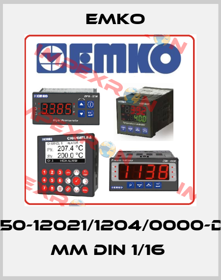 ESM-4450-12021/1204/0000-D:48x48 mm DIN 1/16  EMKO