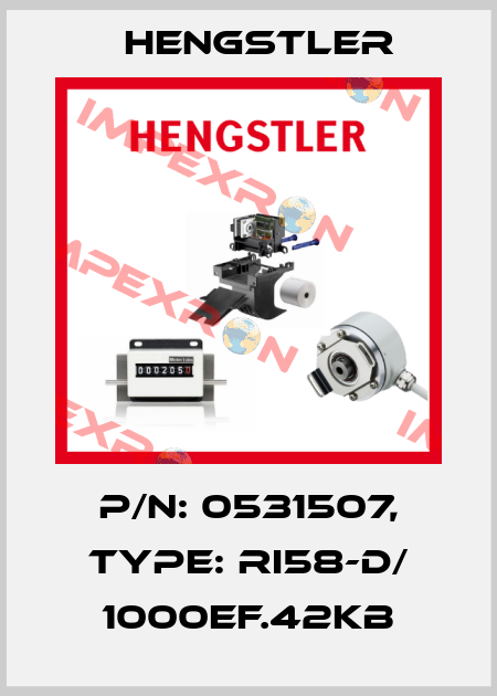 p/n: 0531507, Type: RI58-D/ 1000EF.42KB Hengstler