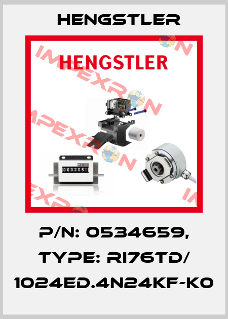 p/n: 0534659, Type: RI76TD/ 1024ED.4N24KF-K0 Hengstler