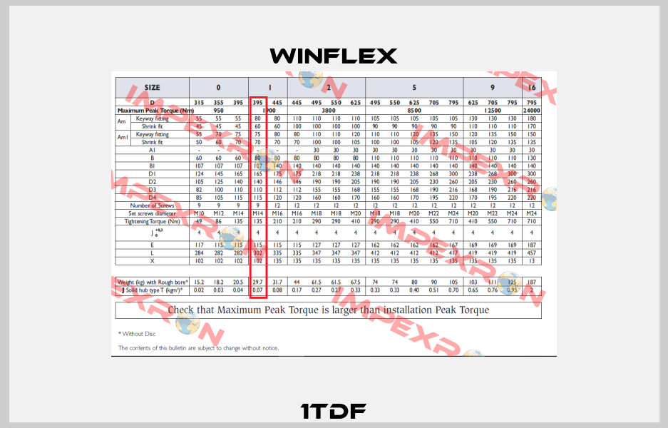 1TDF Winflex