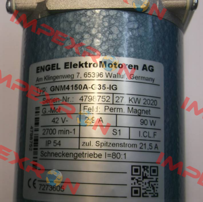 GNM 4150A Engel Motor