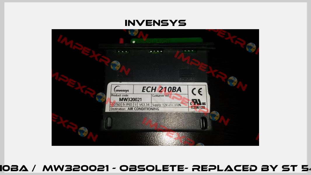 ECH 210BA /  MW320021 - obsolete- replaced by ST 542 KIT Invensys