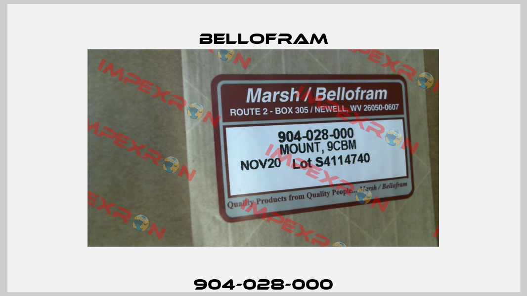 904-028-000 Bellofram