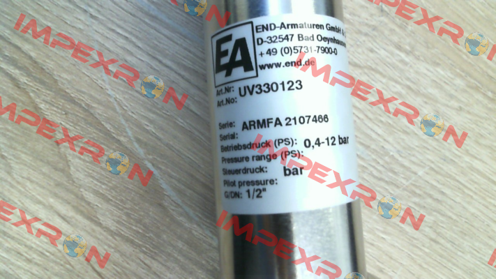 UV330123 End Armaturen