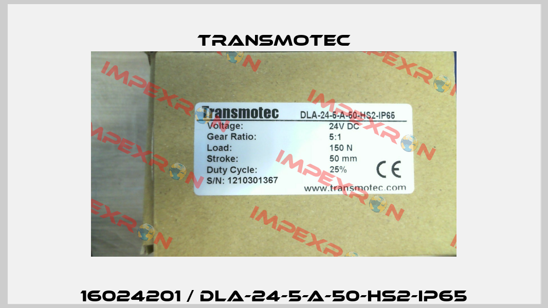 16024201 / DLA-24-5-A-50-HS2-IP65 Transmotec