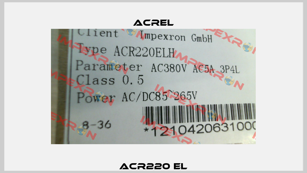 ACR220 EL Acrel