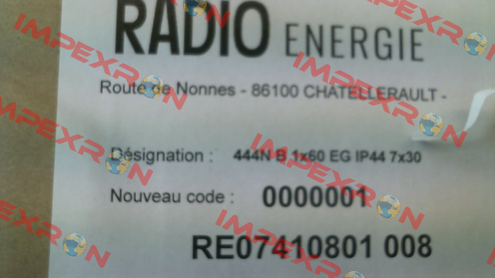 REO444N1B0,06EG (7mm) Radio Energie