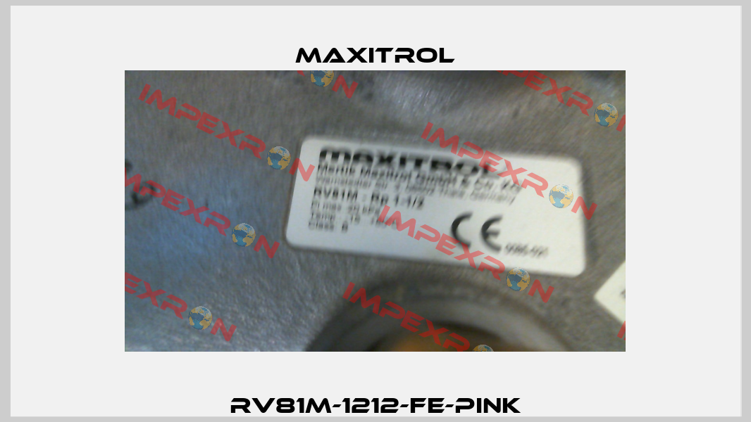 RV81M-1212-FE-PINK Maxitrol