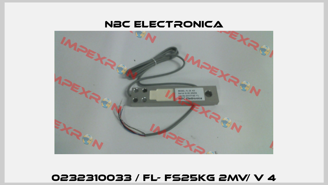0232310033 / FL- FS25KG 2MV/ V 4 NBC Electronica