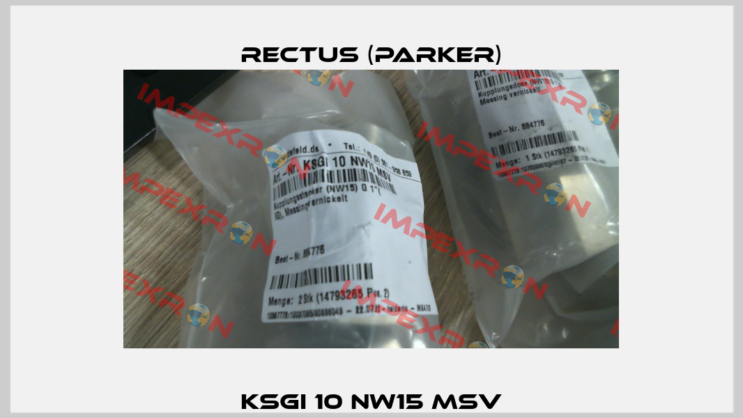 KSGI 10 NW15 MSV Rectus (Parker)