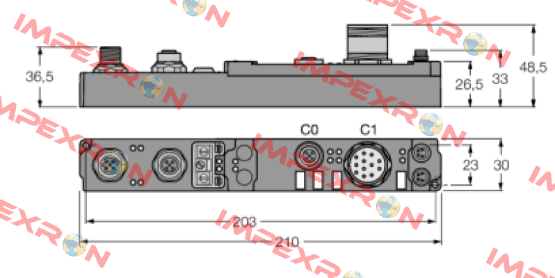 p/n: 6824445, Type: SDPB-10S-1001 Turck