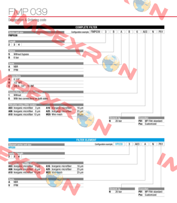 FMP-039-2-B-A-A-6-A06-N-P01 MP Filtri