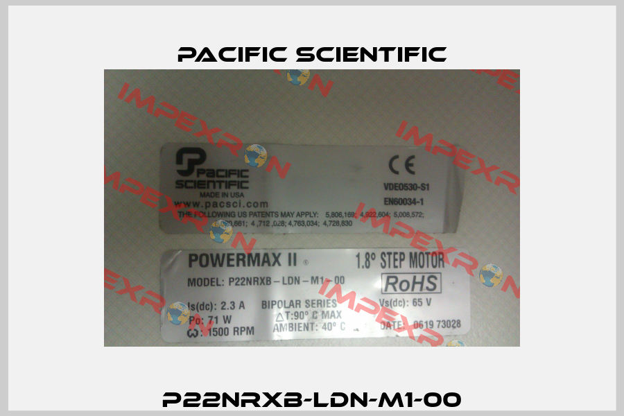 P22NRXB-LDN-M1-00 Pacific Scientific