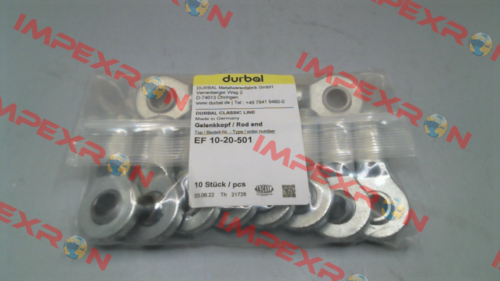 EF 10-20-501 Durbal