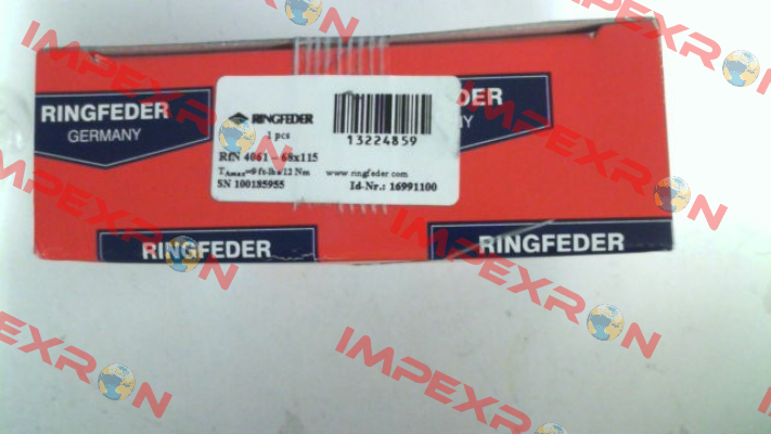 RFN 4061 68X115 Ringfeder