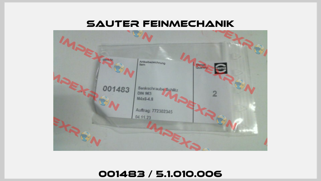 001483 / 5.1.010.006 Sauter Feinmechanik